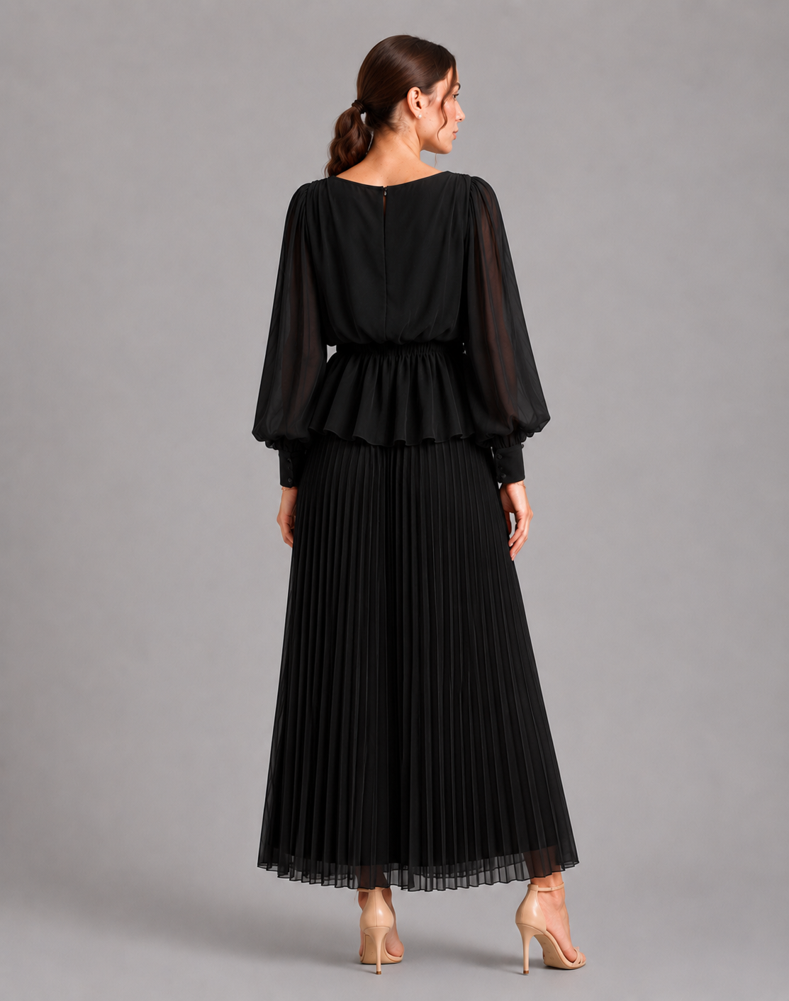 Pleated elagance co ordset