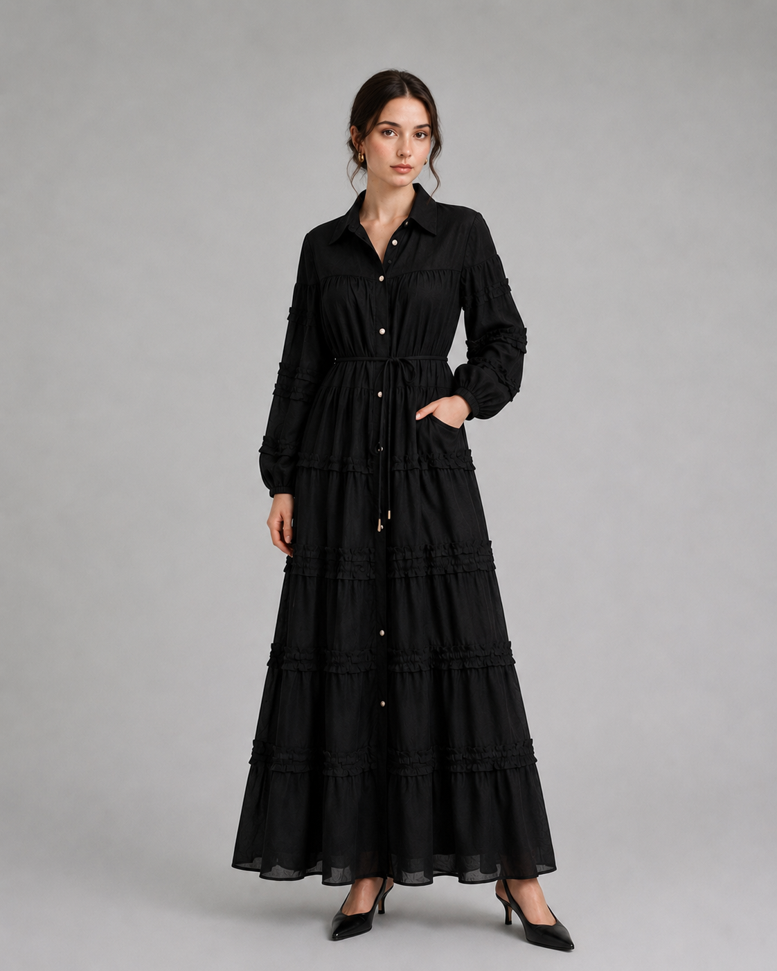 Noir flow maxi
