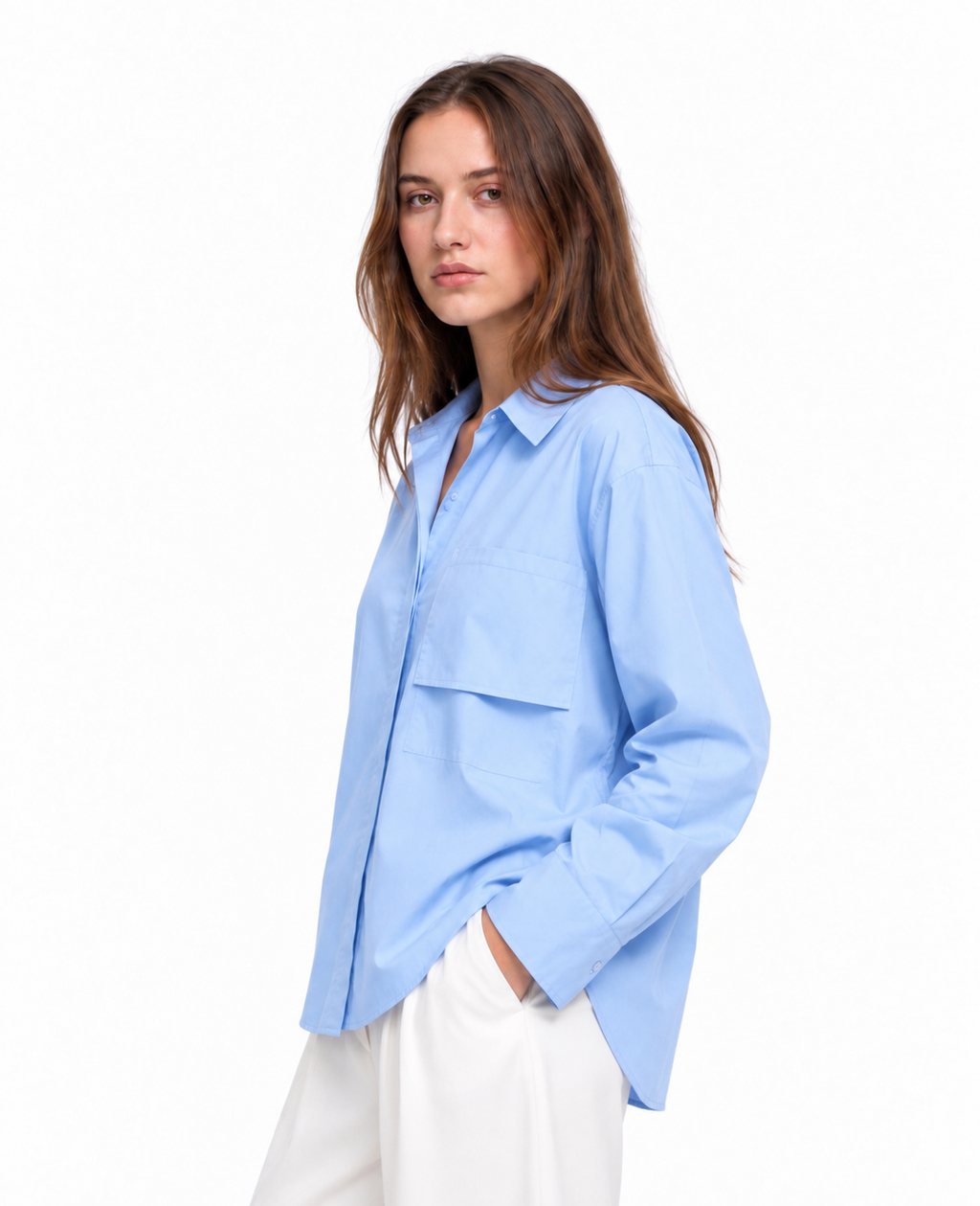 oversized pocket shirt