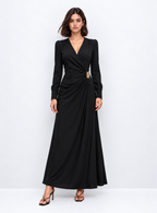 wrap tie dresses