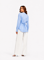 twist front blouse