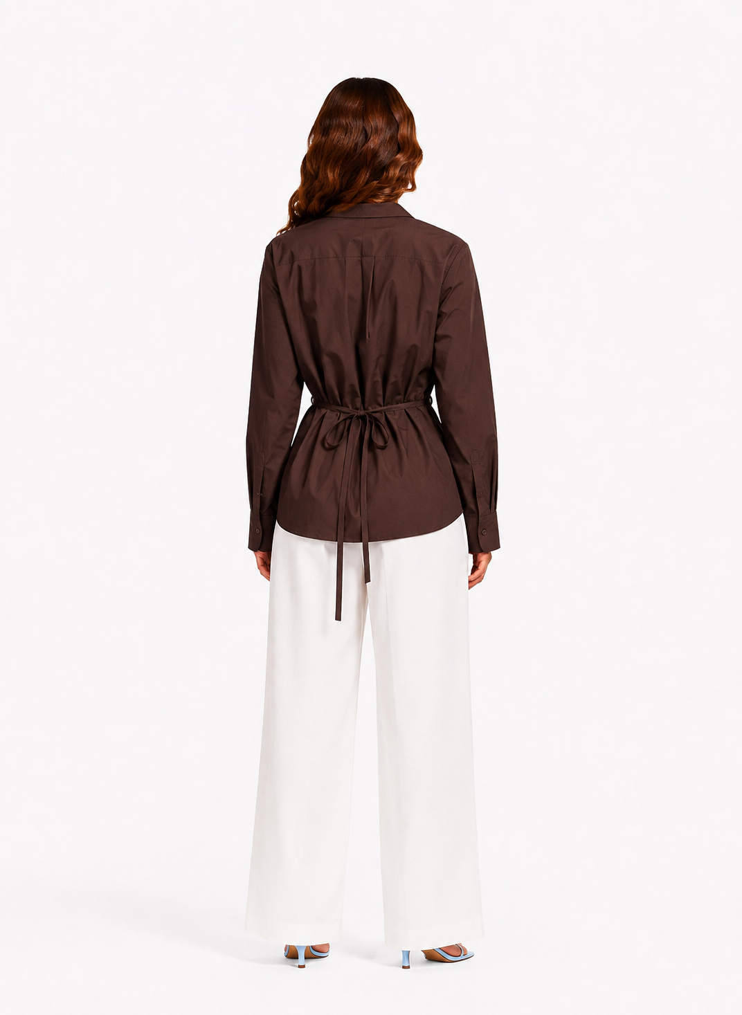 twist front blouse