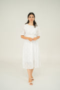 Soft form midi dresses
