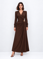 wrap tie dresses