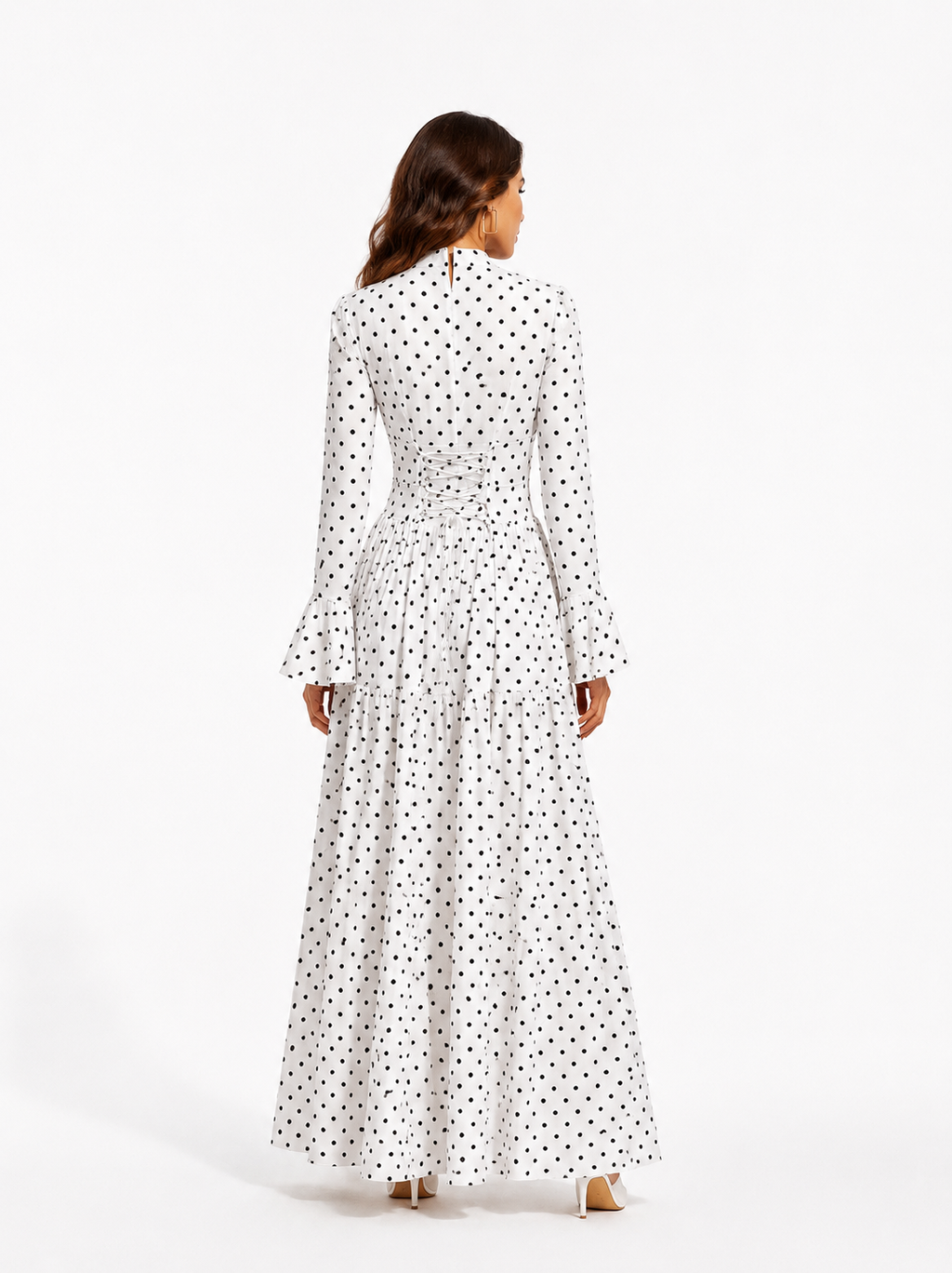 polka dot maxi dresses
