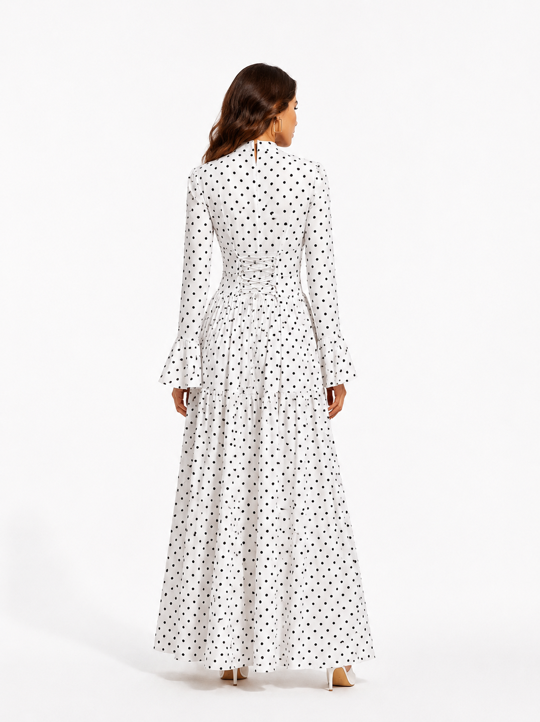 polka dot maxi dresses
