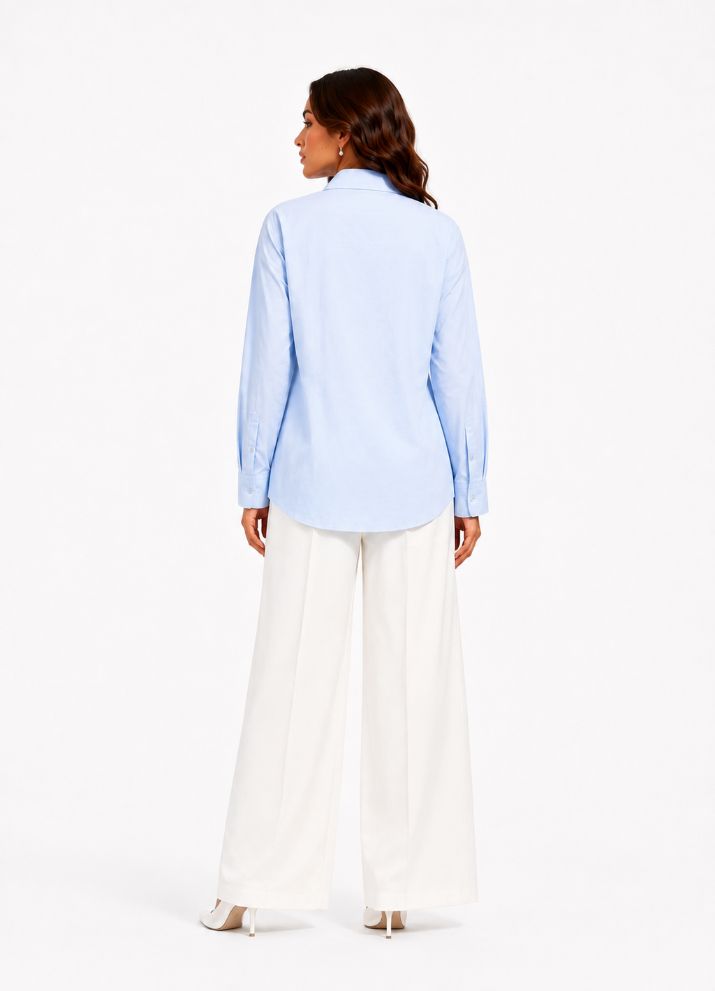 pleated detail shirt