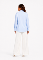 pleated detail shirt
