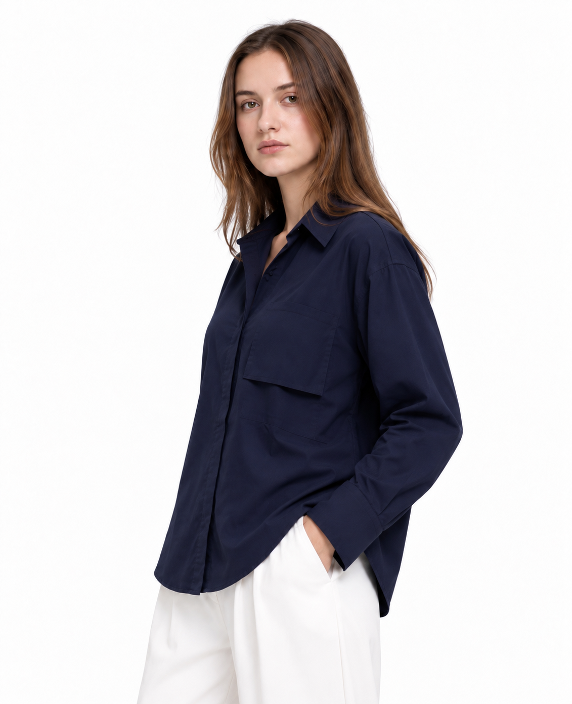 over sized pocket shirt