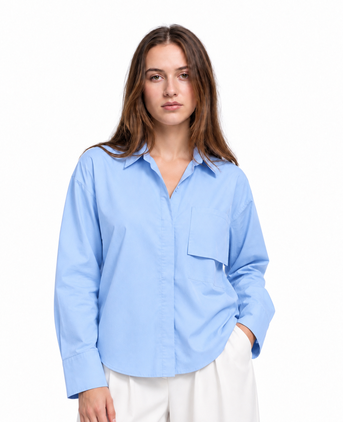 oversized pocket shirt