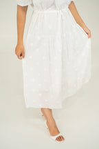 Soft form midi dresses