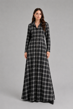 Check shirt dresses