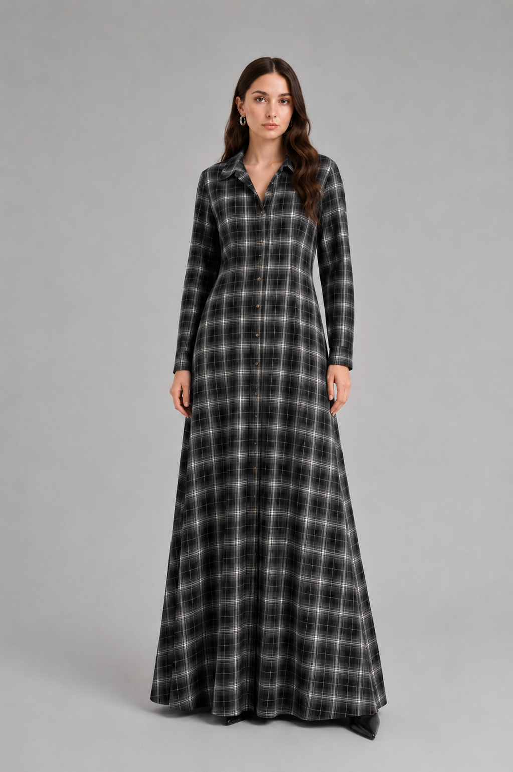 Check shirt dresses