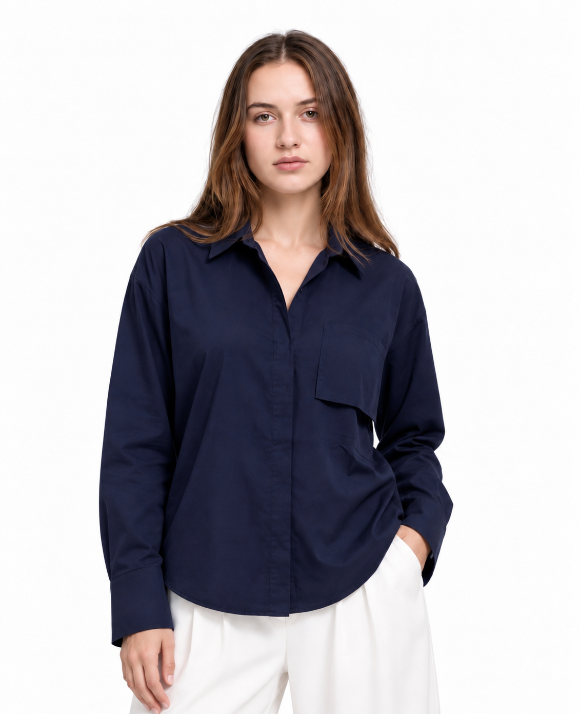 over sized pocket shirt