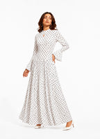 polka dot maxi dresses