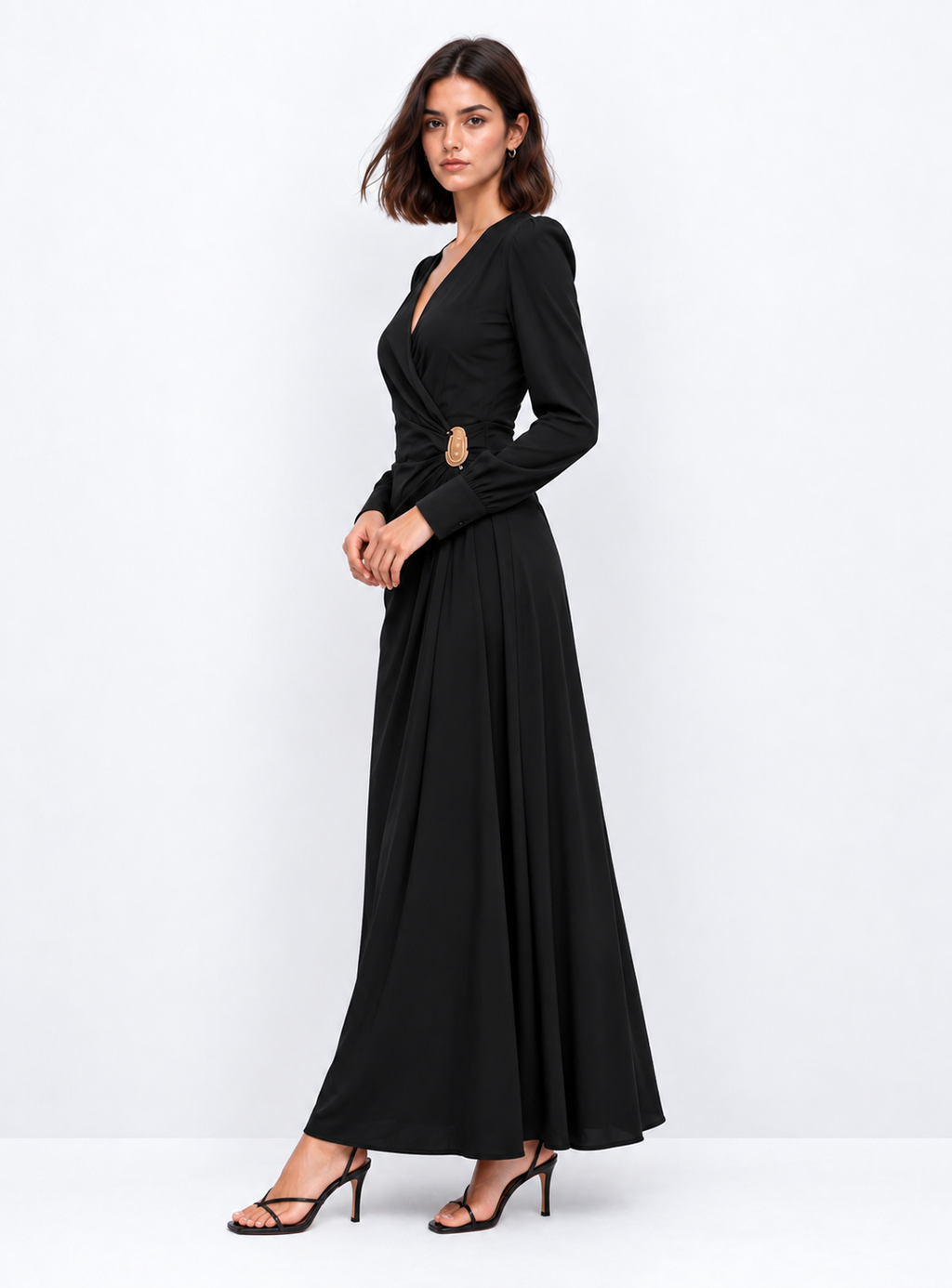 wrap tie dresses