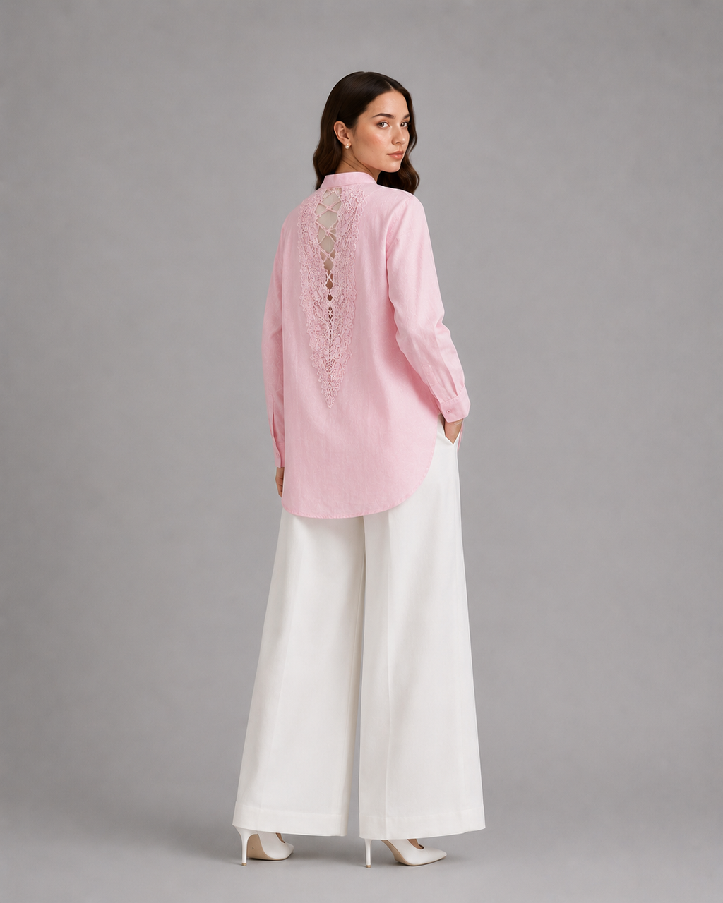 Embroidered pocket shirt