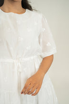Soft form midi dresses