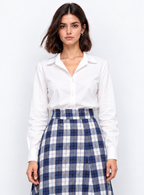 check skirt set