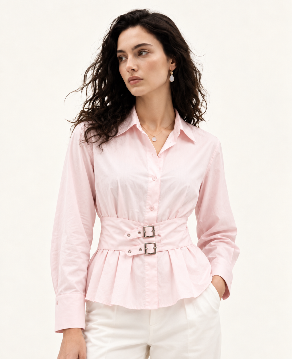 belted shirt