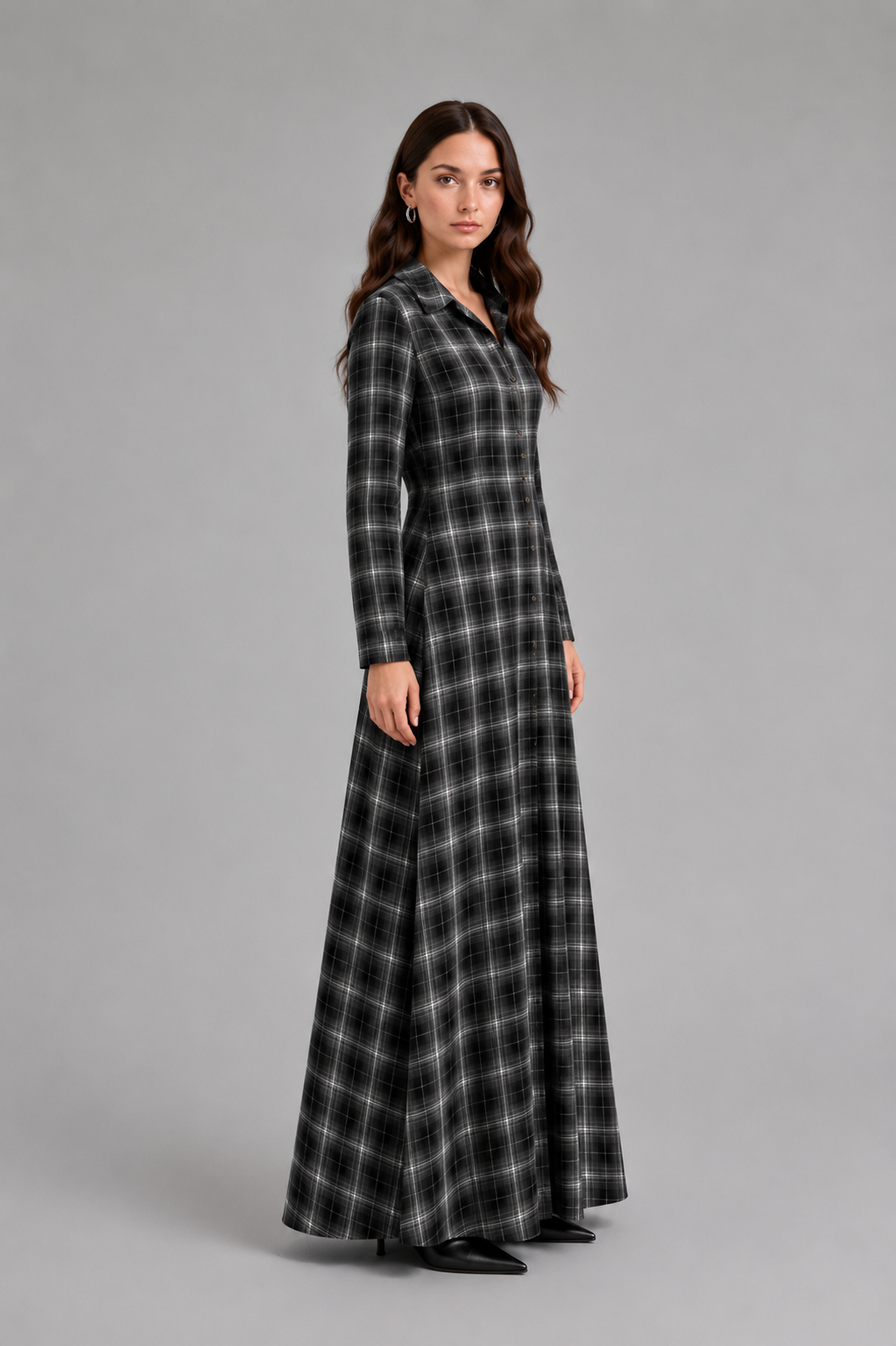 Check shirt dresses
