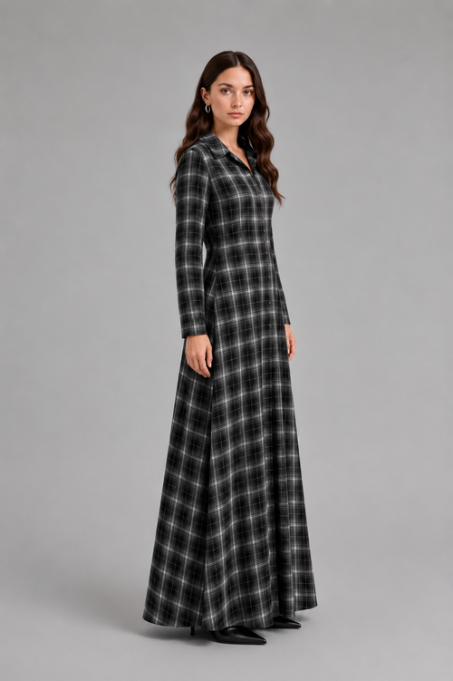 Check shirt dresses