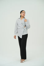 Strip wrap shirt