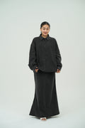 black denim co ordset