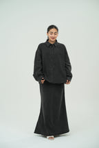 black denim co ordset