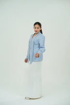 v neck button shirt