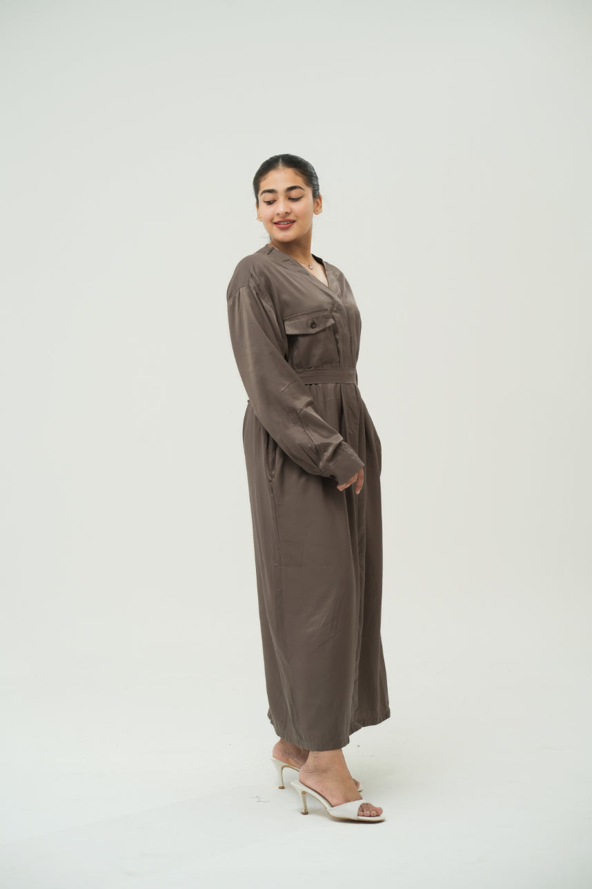 long pocket detail shirt