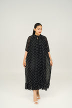 POLKA DOT MIDI DRESSES