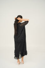 POLKA DOT MIDI DRESSES