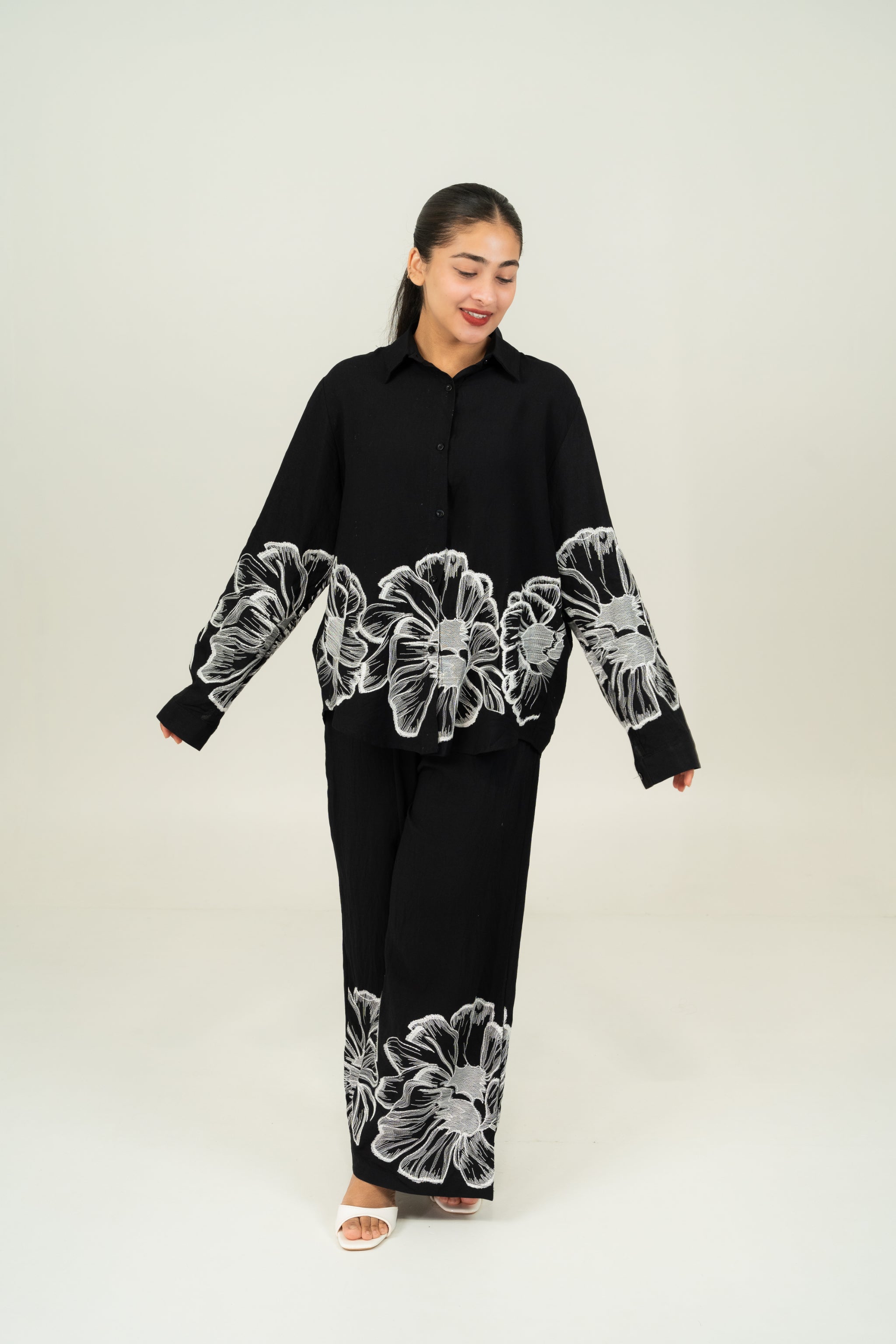 FLORAL FORM CO-ORDSET