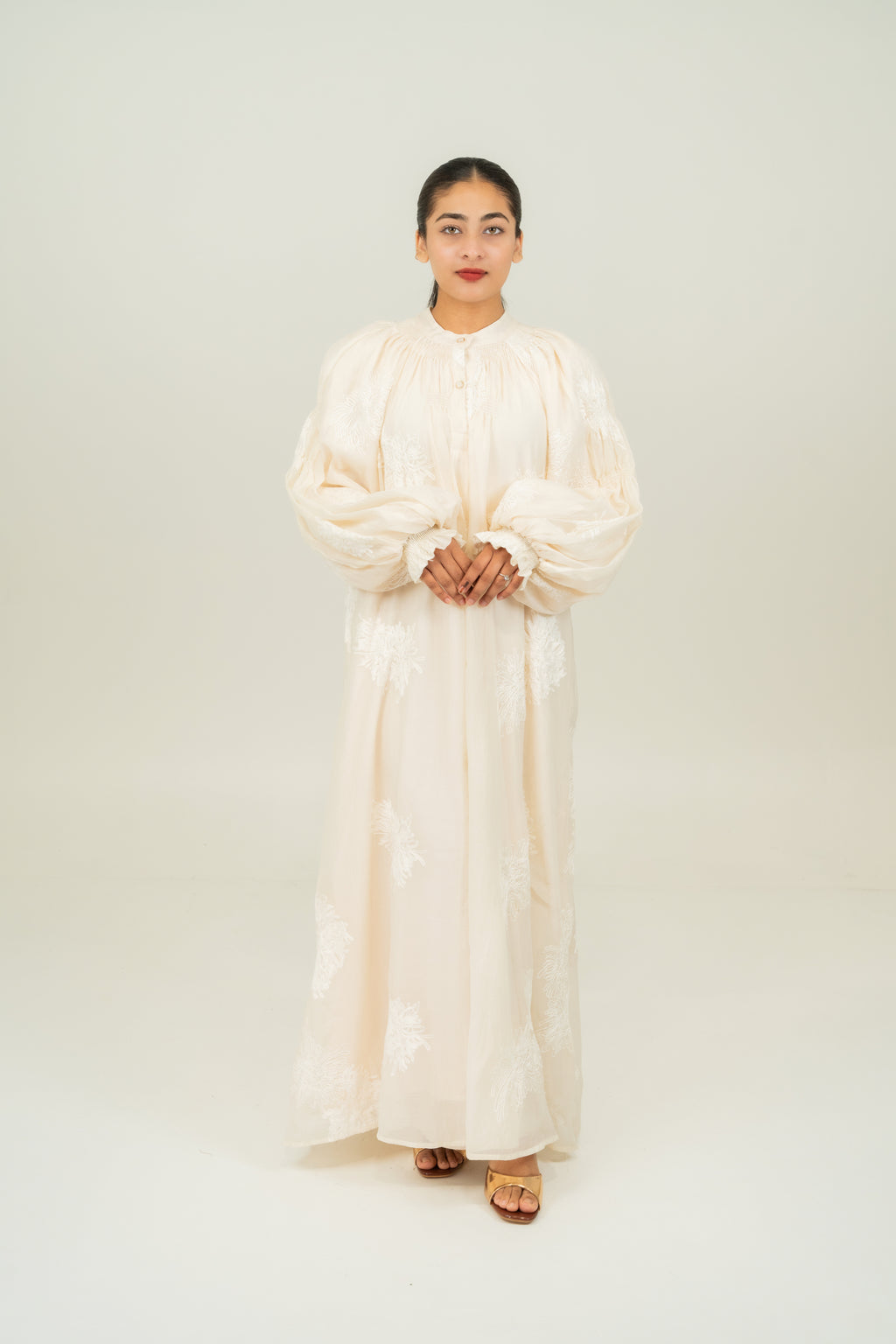 IVORY WHISPER MAXI DRESSES