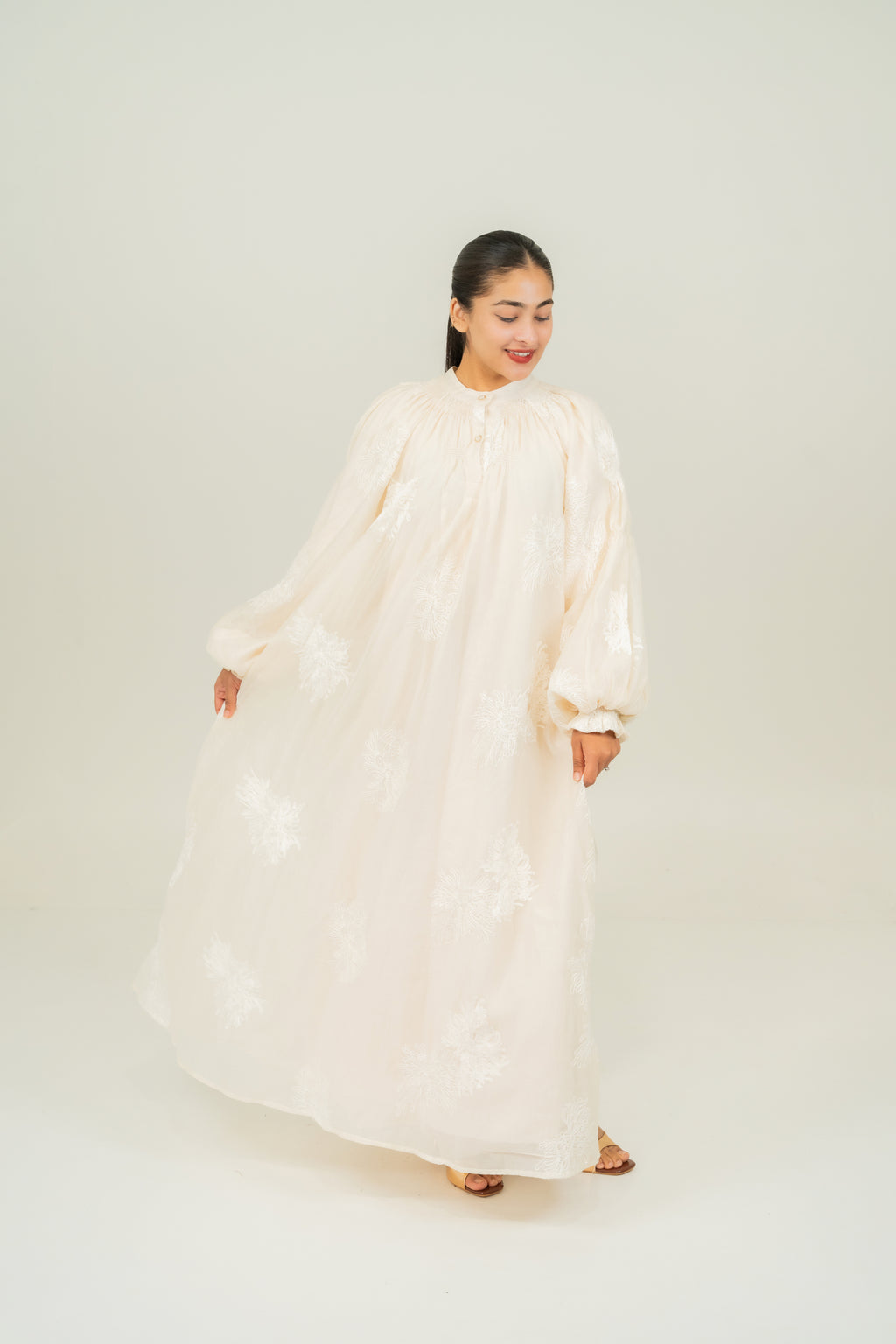 IVORY WHISPER MAXI DRESSES