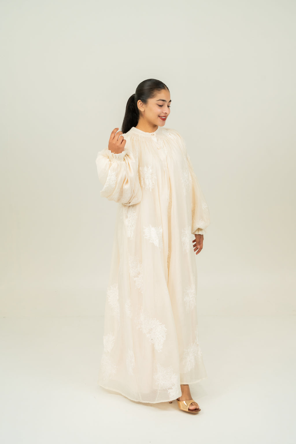 IVORY WHISPER MAXI DRESSES