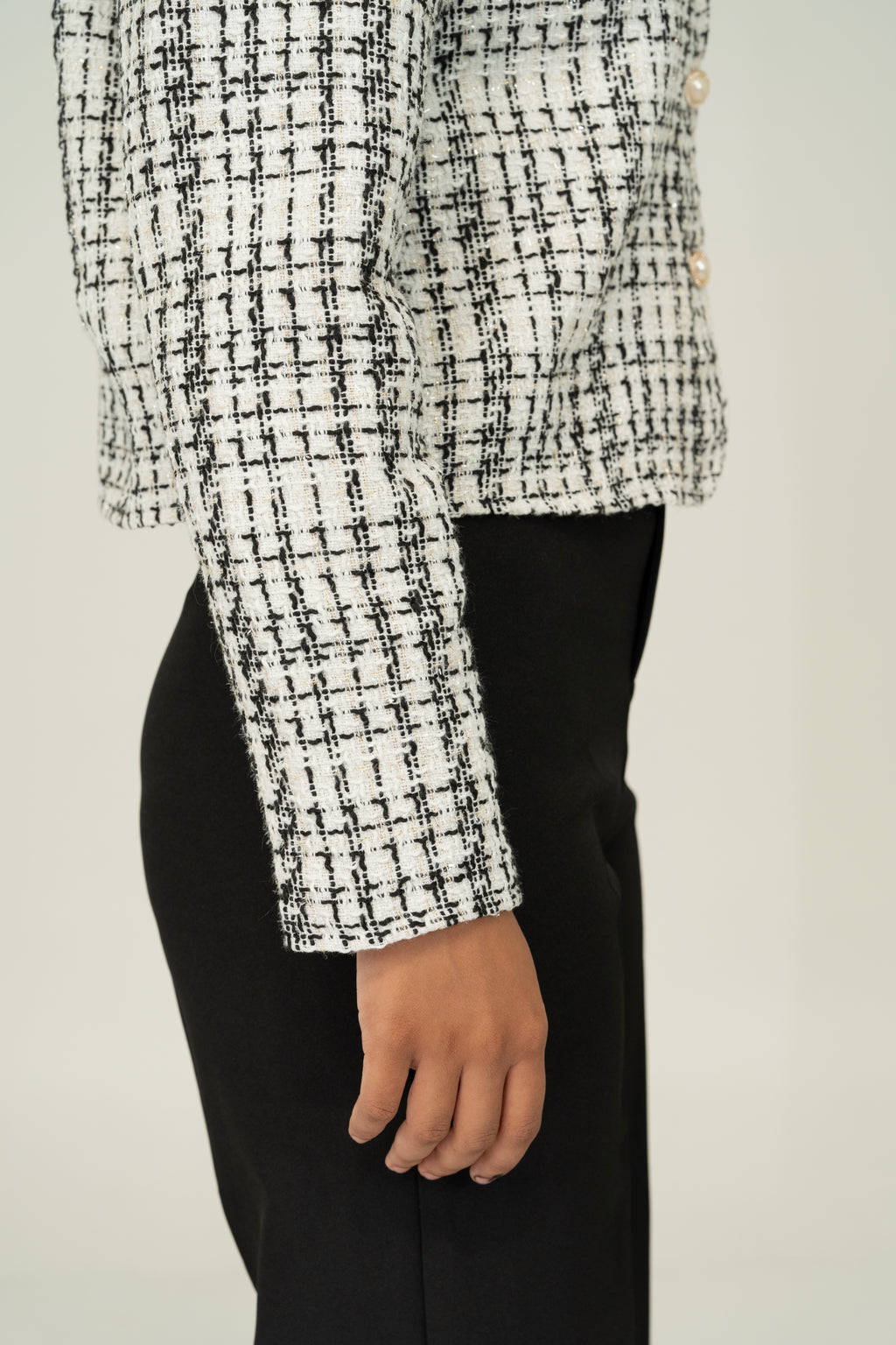 CHECK TAILORD JACKET