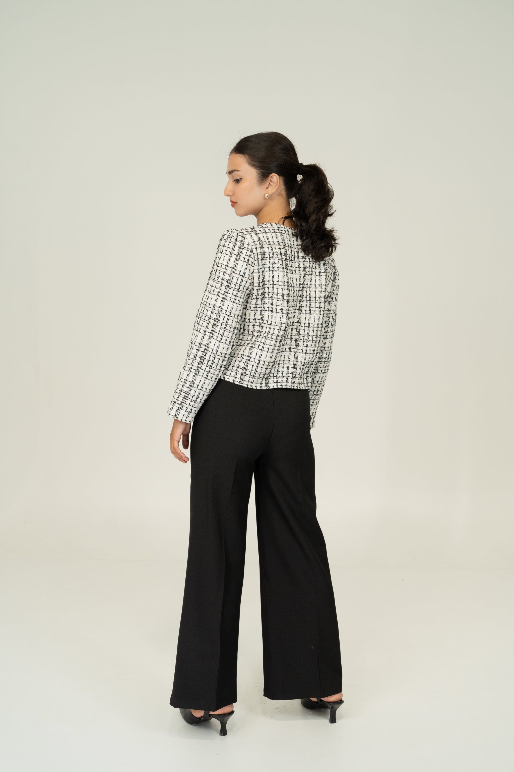 CHECK TAILORD JACKET