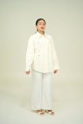 VELA STUD SHIRT CREAM