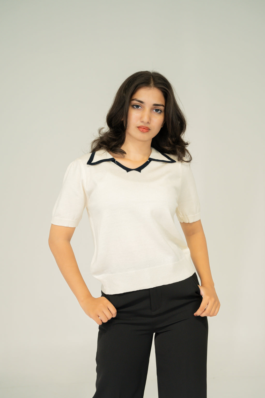 soft polo knitwear