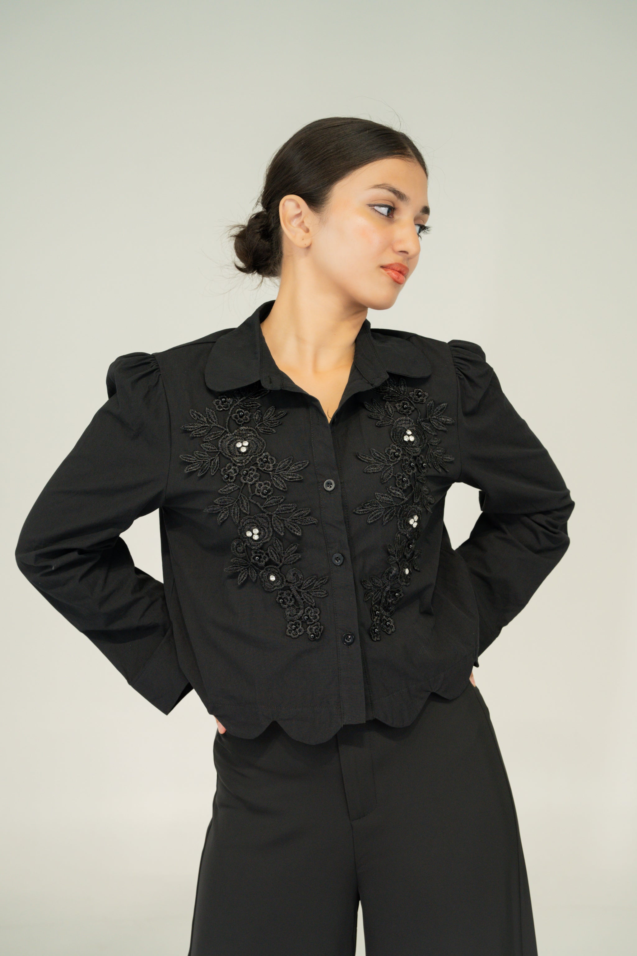 FLORIS DETAIL SHIRT