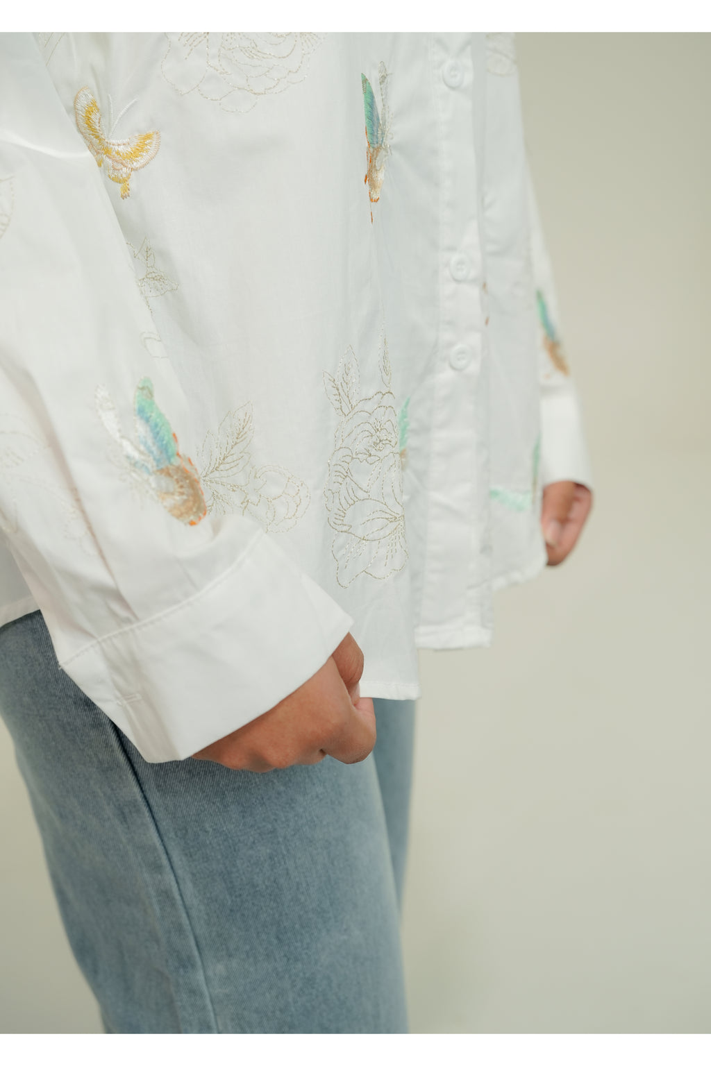 SILKA EMBROIDERD SHIRT