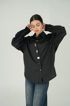 ACCENT BUTTON SHIRT