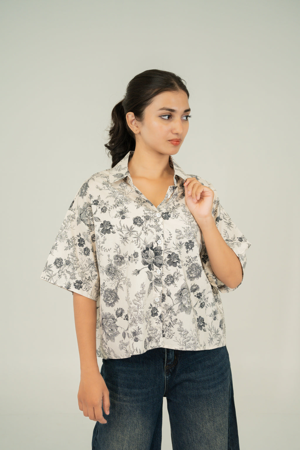 fleur drop shirt