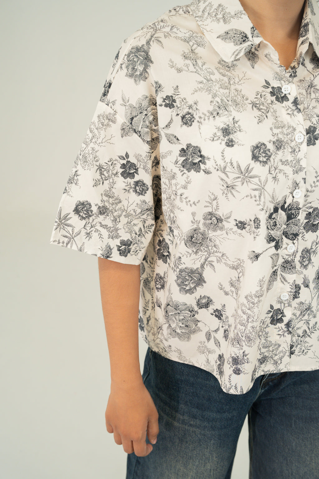 fleur drop shirt