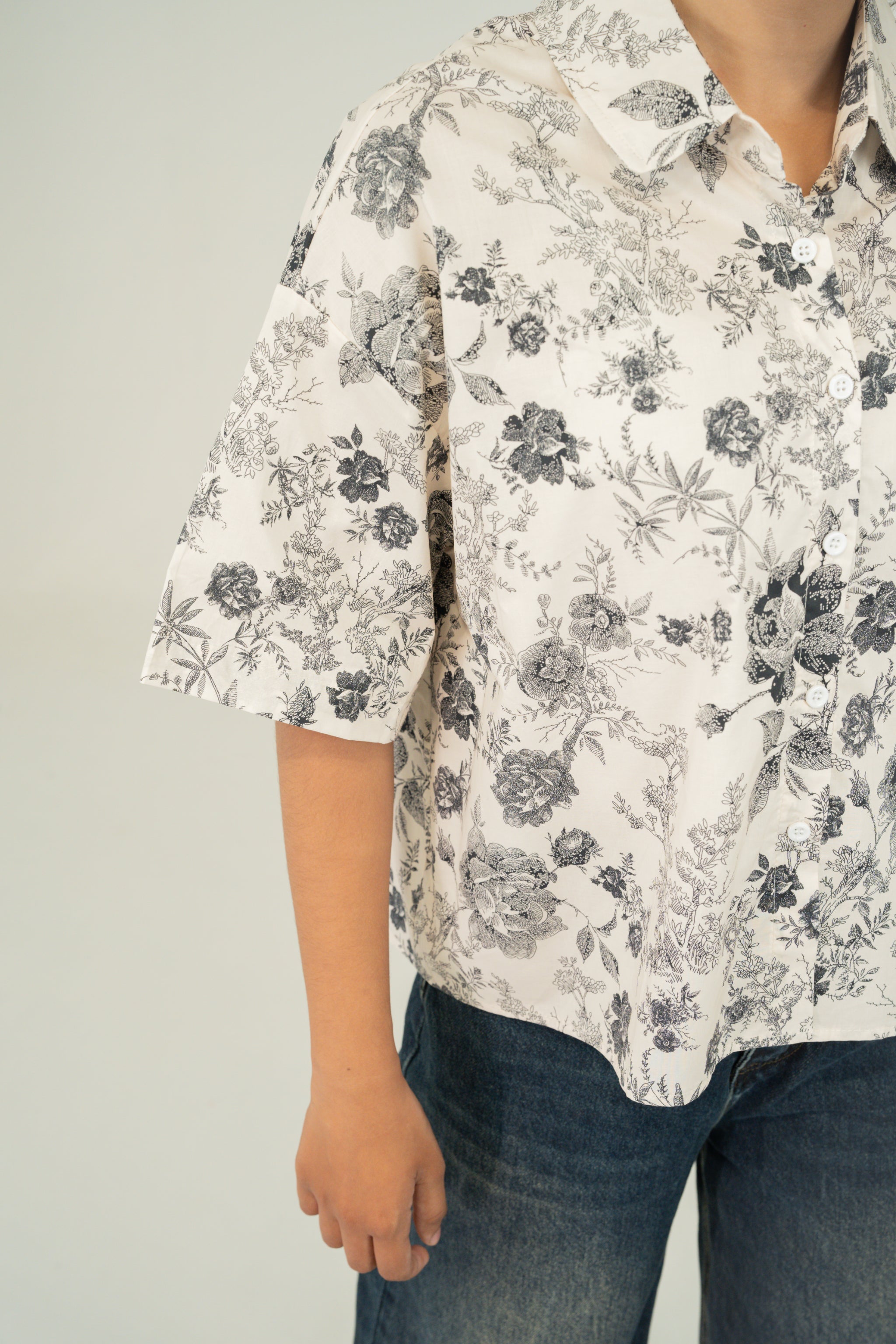 fleur drop shirt