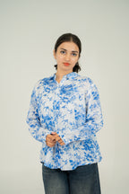 FLORAL LINEN SHIRT