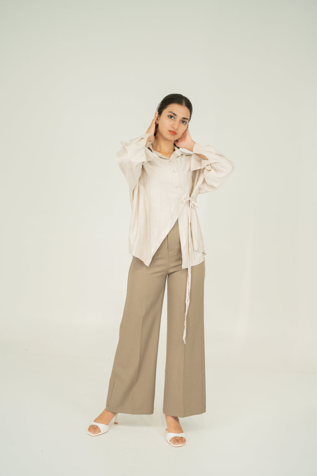 tie front top