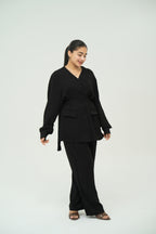 LINEA BELTED SUIT